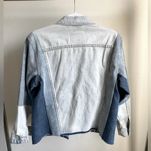 Levi’s Color Block Denim Jacket (S) - Picture 3 of 4